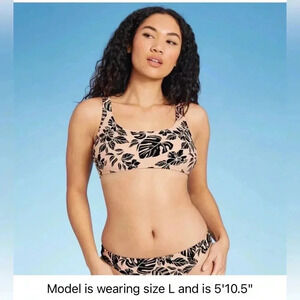 NWT Tropical swim top